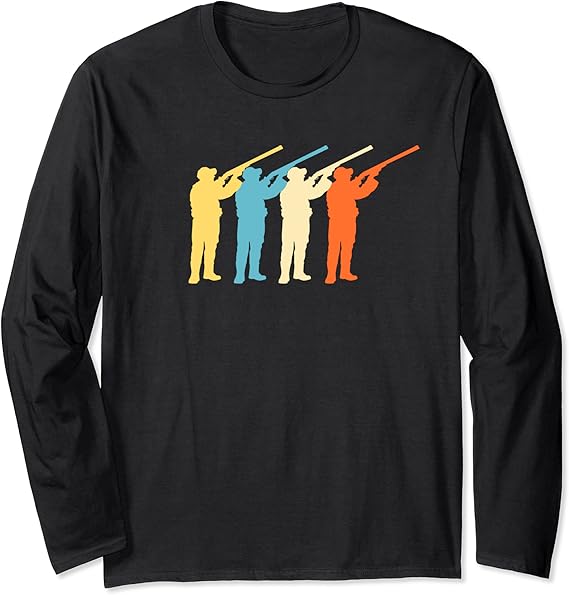 Duck Hunting Gifts Waterfowl Vintage Retro Bird Hunter Men Long Sleeve TShirt Amazon.co.uk